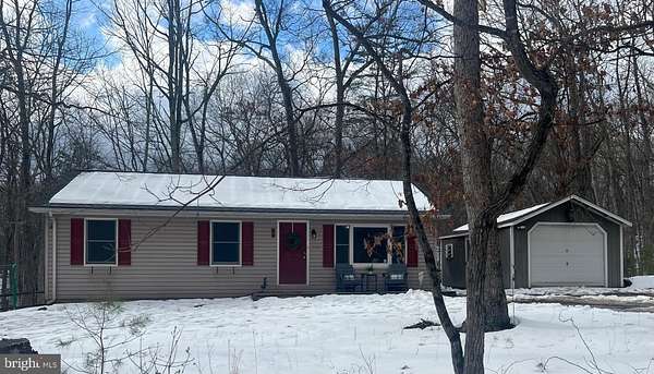 2.73 Acres of Residential Land with Home for Sale in Berkeley Springs, West Virginia