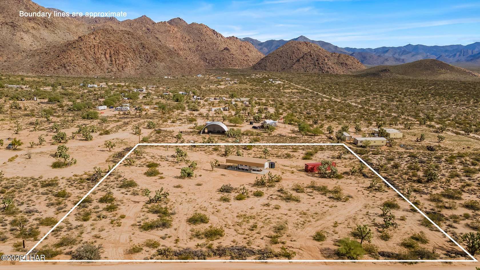 2.35 Acres of Residential Land for Sale in Yucca, Arizona