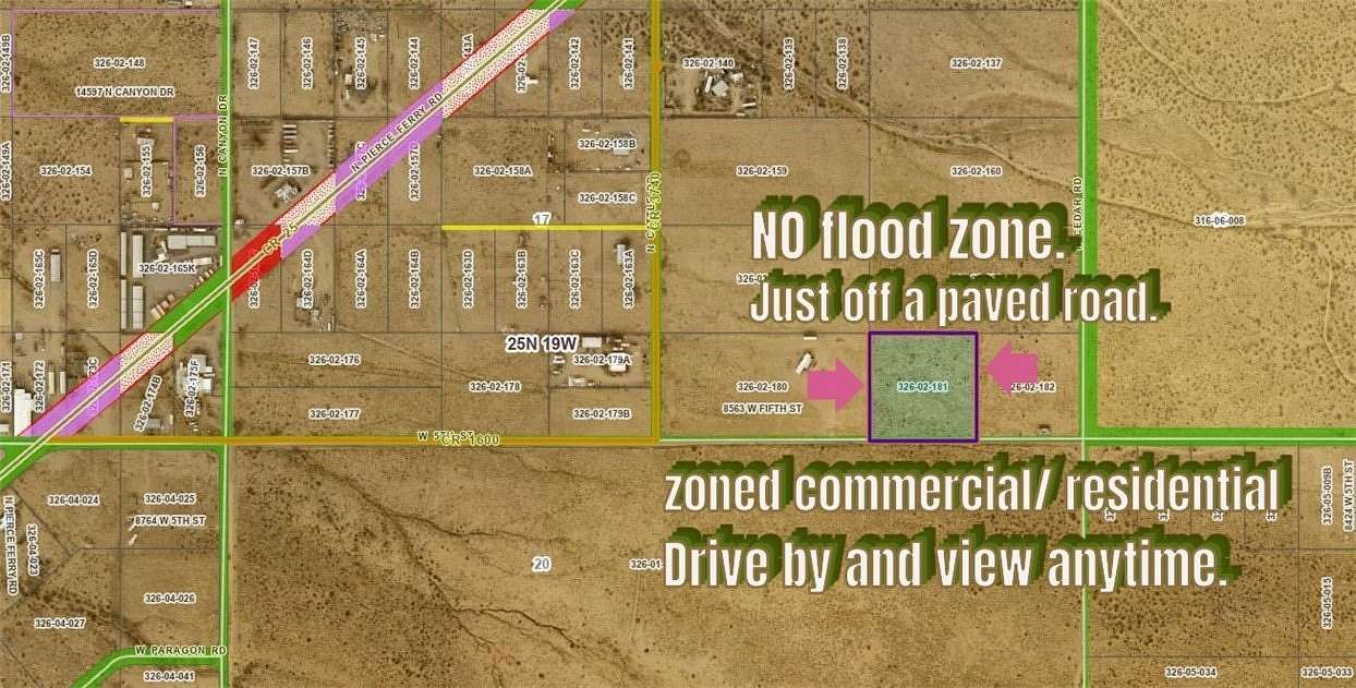 2.5 Acres of Mixed-Use Land for Sale in Dolan Springs, Arizona