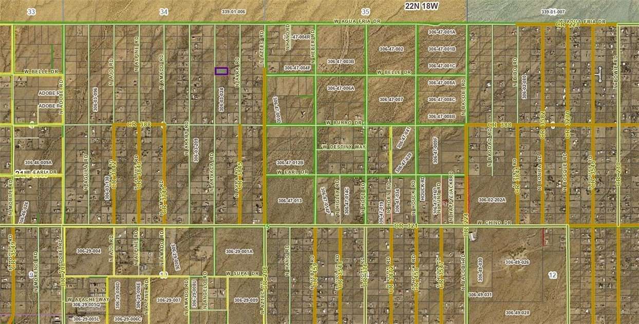 1.17 Acres of Land for Sale in Golden Valley, Arizona