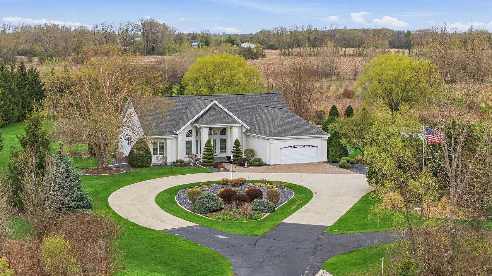 4.5 Acres of Land with Home for Sale in Van Dyne, Wisconsin