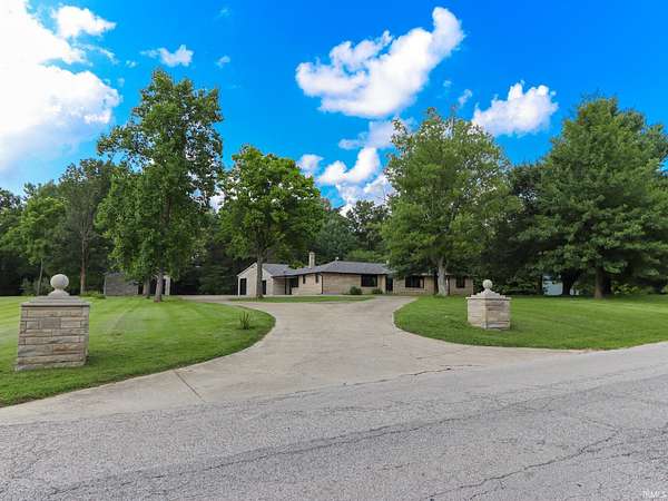 2.5 Acres of Residential Land with Home for Sale in Bloomington, Indiana