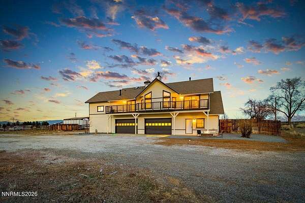 5.35 Acres of Land with Home for Sale in Gardnerville, Nevada