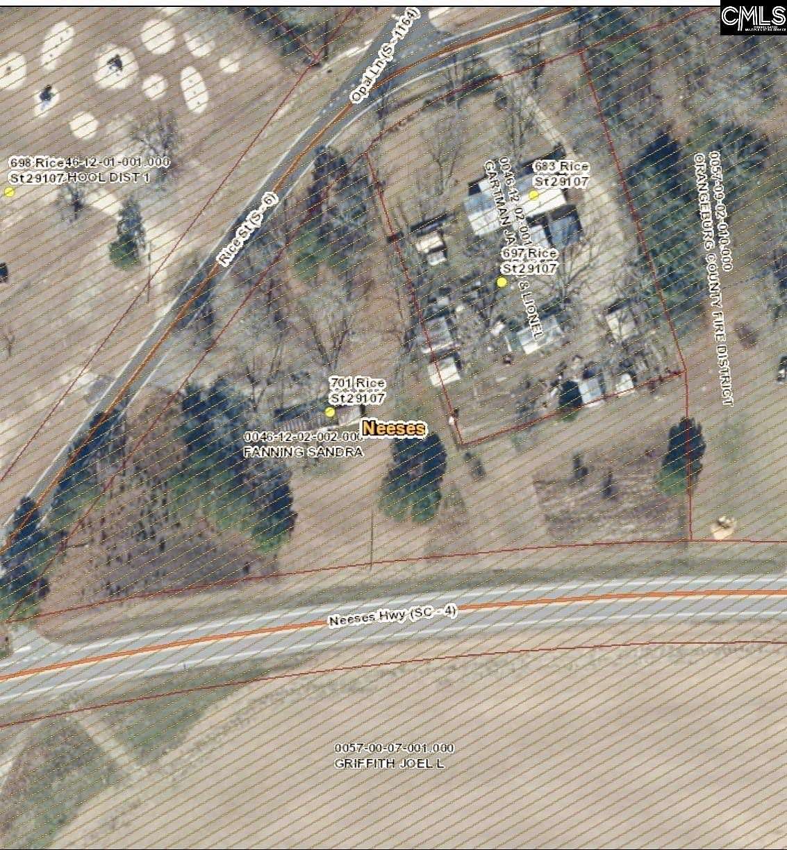 1.66 Acres of Land for Sale in Neeses, South Carolina