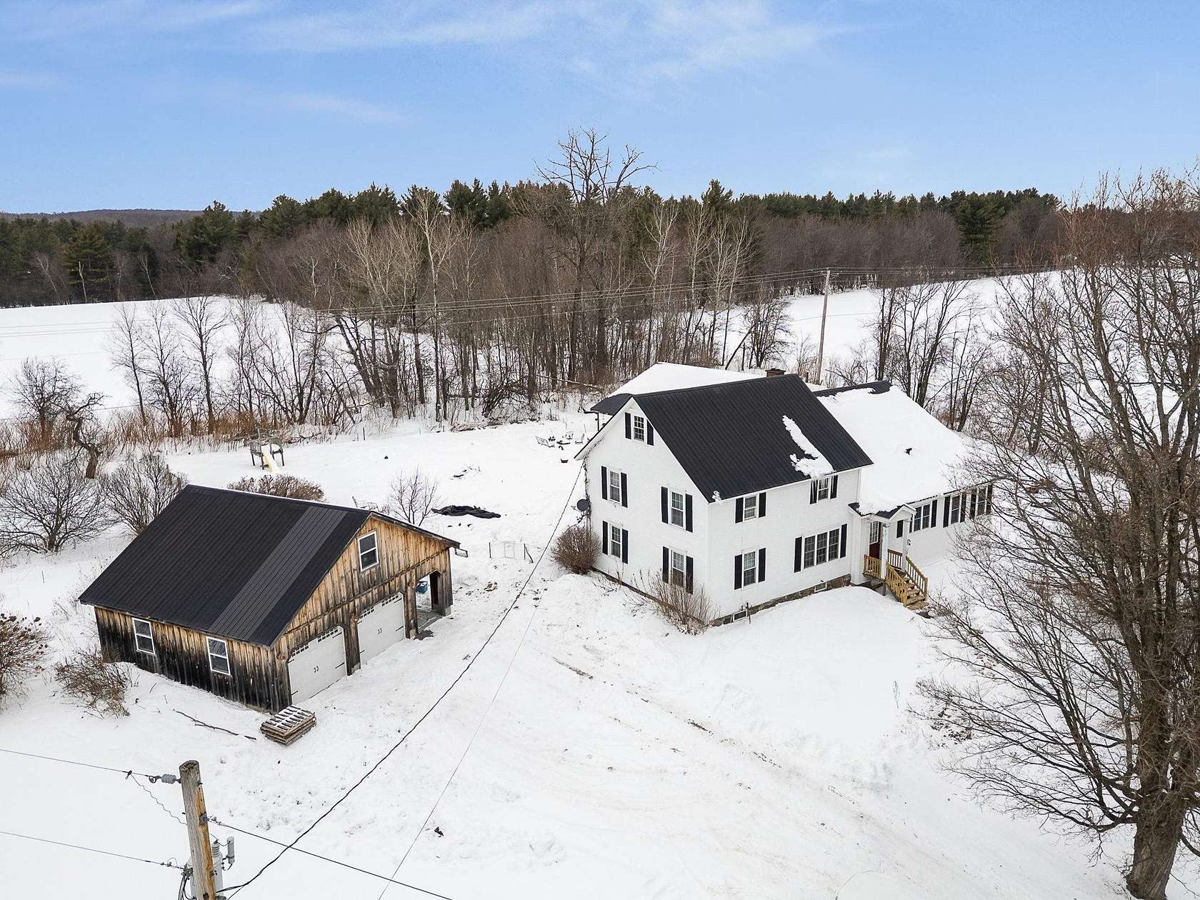 7.8 Acres of Residential Land with Home for Sale in Fairfield, Vermont