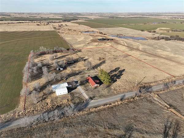 10 Acres of Land with Home for Sale in Pocasset, Oklahoma