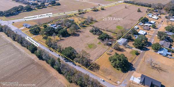 21.3 Acres of Commercial Land for Sale in Broussard, Louisiana