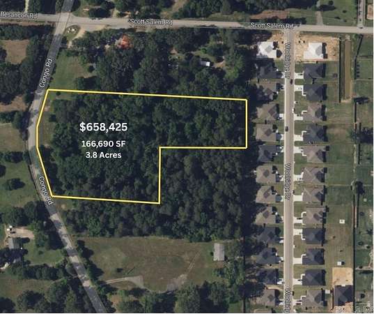 3.8 Acres of Commercial Land for Sale in Benton, Arkansas