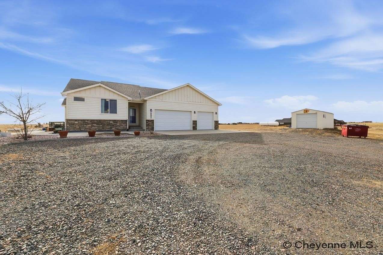 7.53 Acres of Land with Home for Sale in Cheyenne, Wyoming