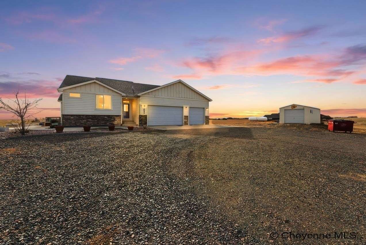 7.53 Acres of Land with Home for Sale in Cheyenne, Wyoming