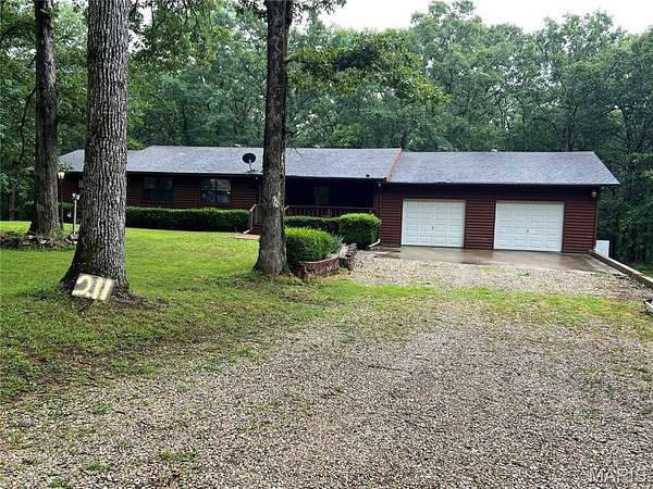 15 Acres of Recreational Land with Home for Sale in Wappapello, Missouri