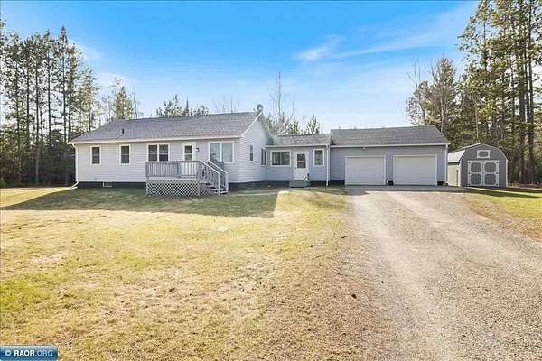 5 Acres of Land with Home for Sale in Gilbert, Minnesota