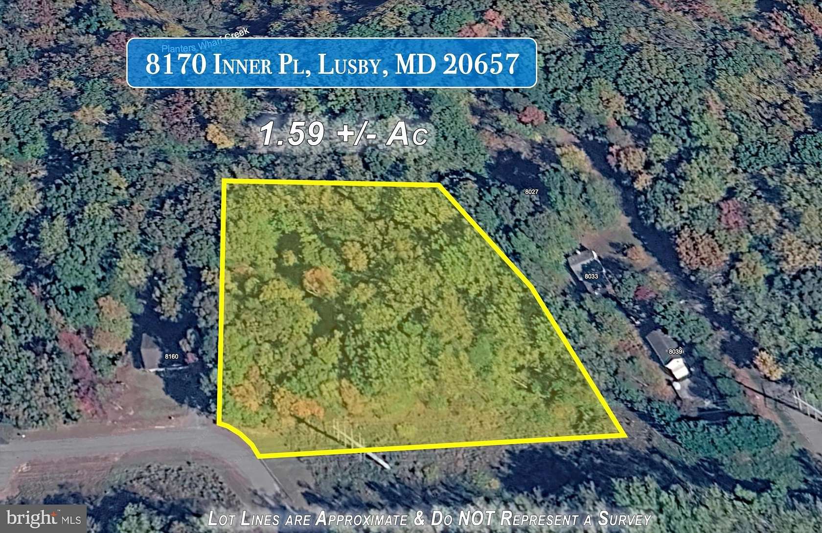 1.59 Acres of Residential Land for Sale in Lusby, Maryland