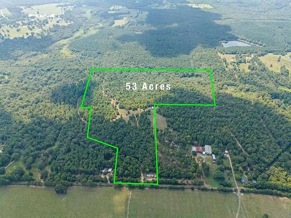 53 Acres of Recreational & Residential Land for Sale in Big Sandy, Texas