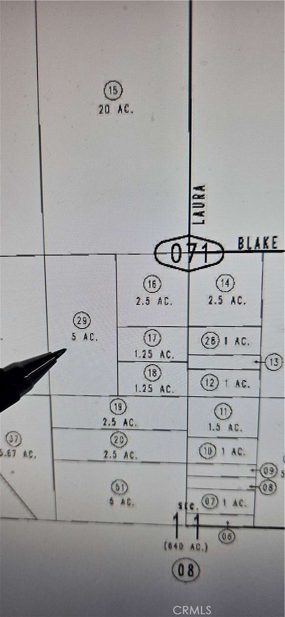 5 Acres of Land for Sale in Lucerne Valley, California