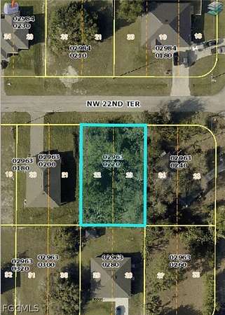 0.22 Acres of Residential Land for Sale in Cape Coral, Florida