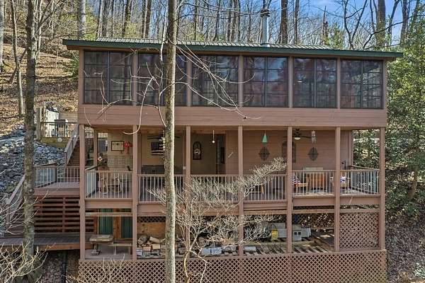 2.5 Acres of Land with Home for Sale in Cherry Log, Georgia