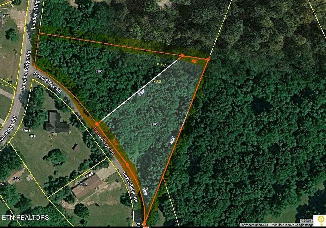 2.27 Acres of Residential Land for Sale in Lenoir City, Tennessee