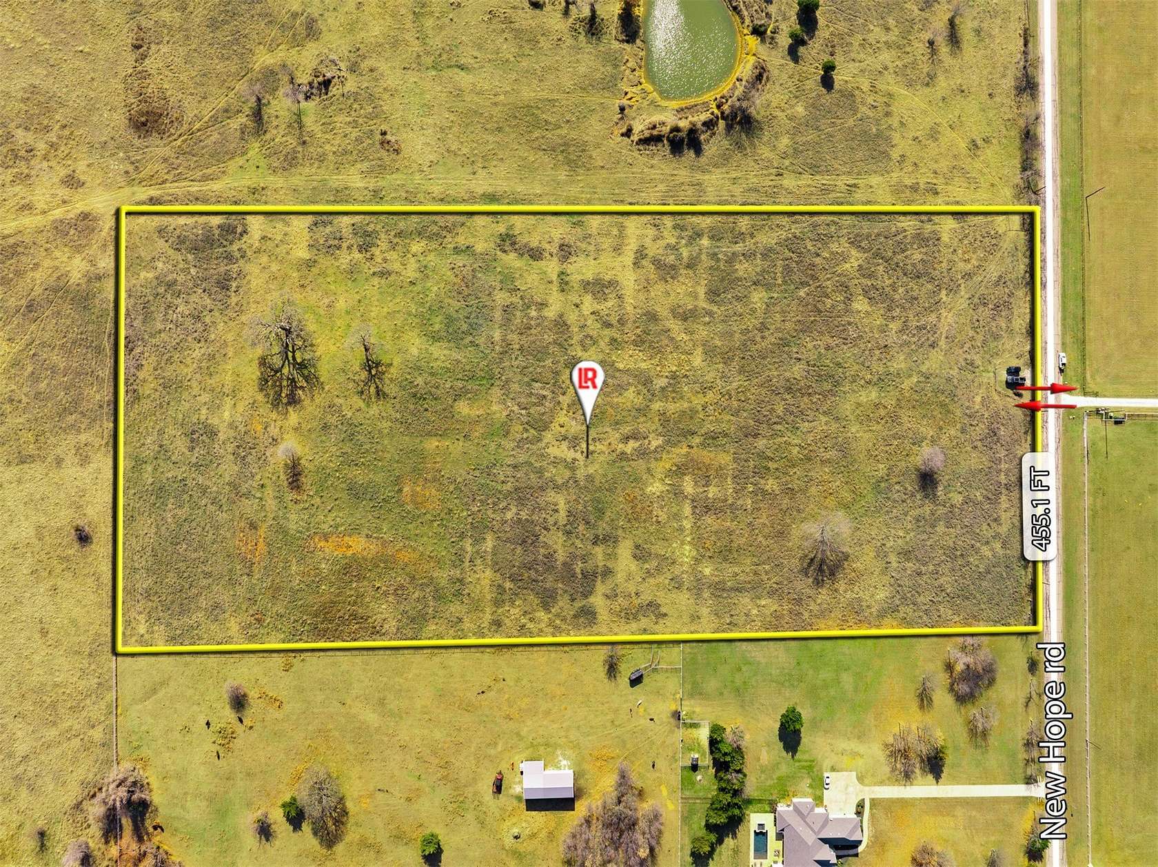 10.4 Acres of Land for Sale in Cross Roads, Texas