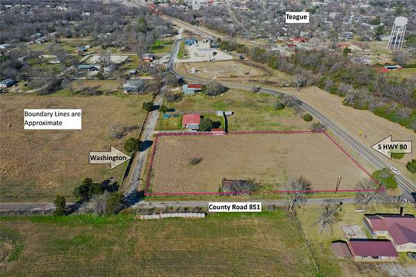 1.8 Acres of Residential Land for Sale in Teague, Texas