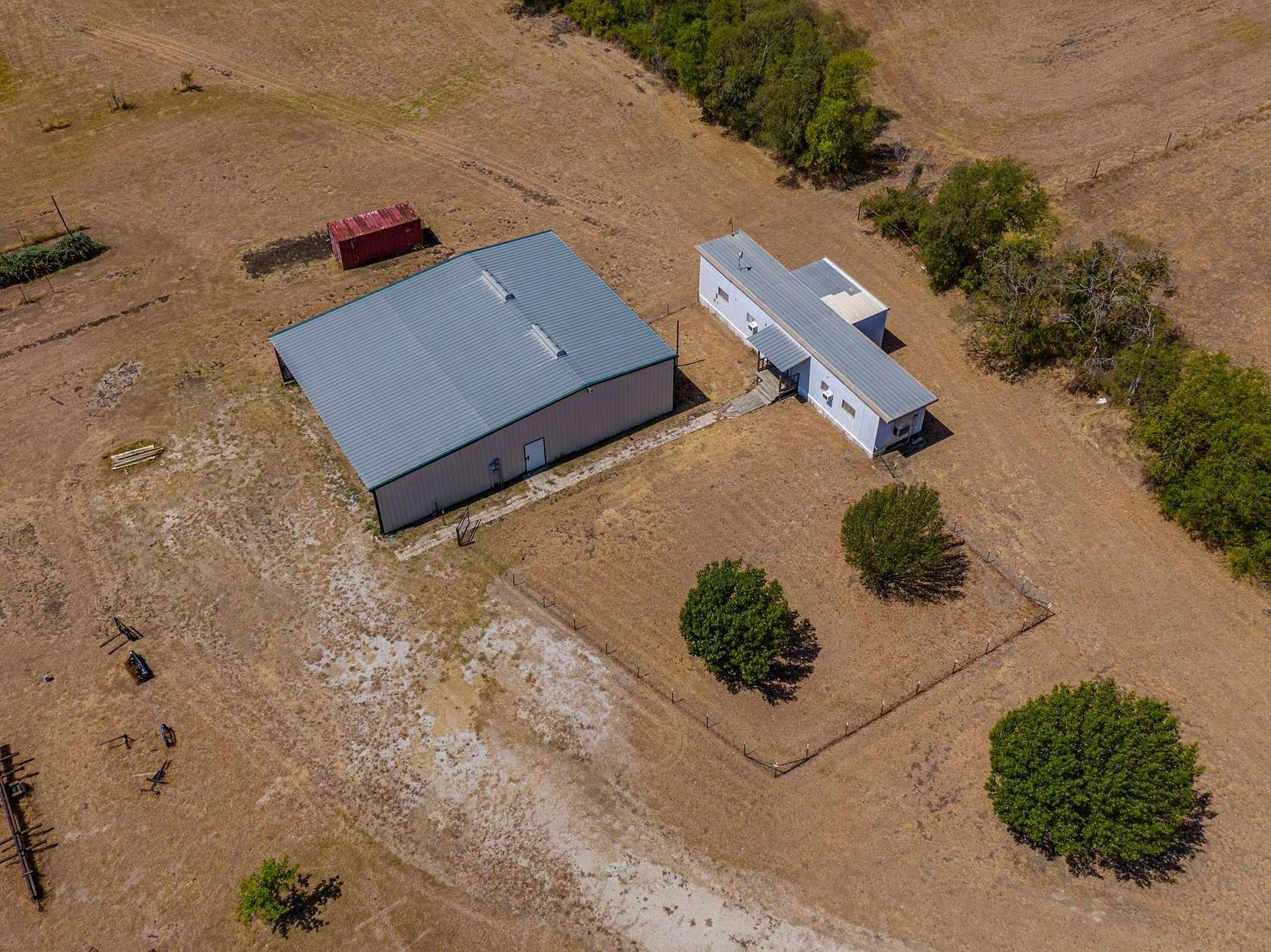 42.8 Acres of Agricultural Land with Home for Sale in Waxahachie, Texas