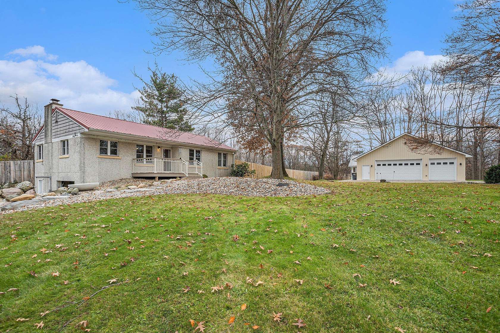 5 Acres of Land with Home for Sale in Galesburg, Michigan