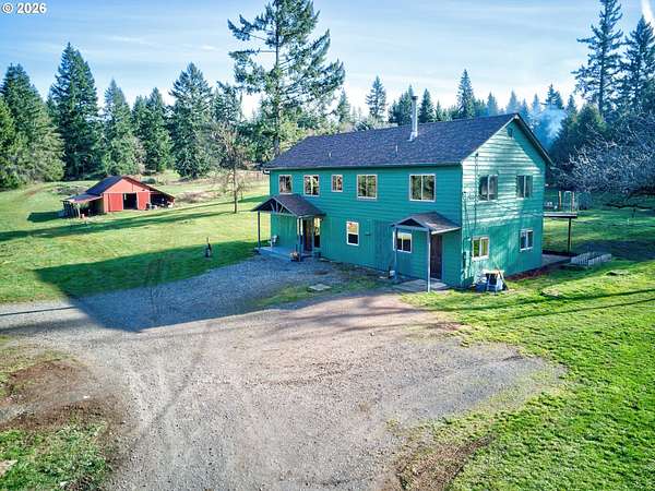 25 Acres of Agricultural Land with Home for Sale in Estacada, Oregon