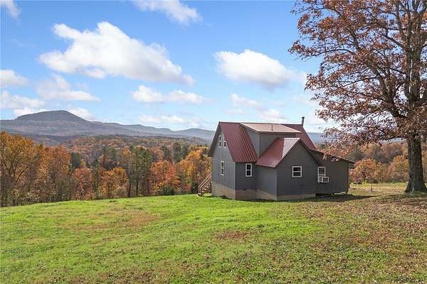 4.73 Acres of Land with Home for Sale in Hasty, Arkansas