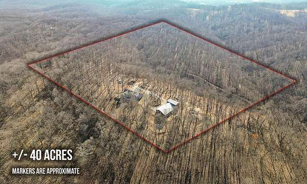 40 Acres of Land with Home for Sale in Anderson, Missouri