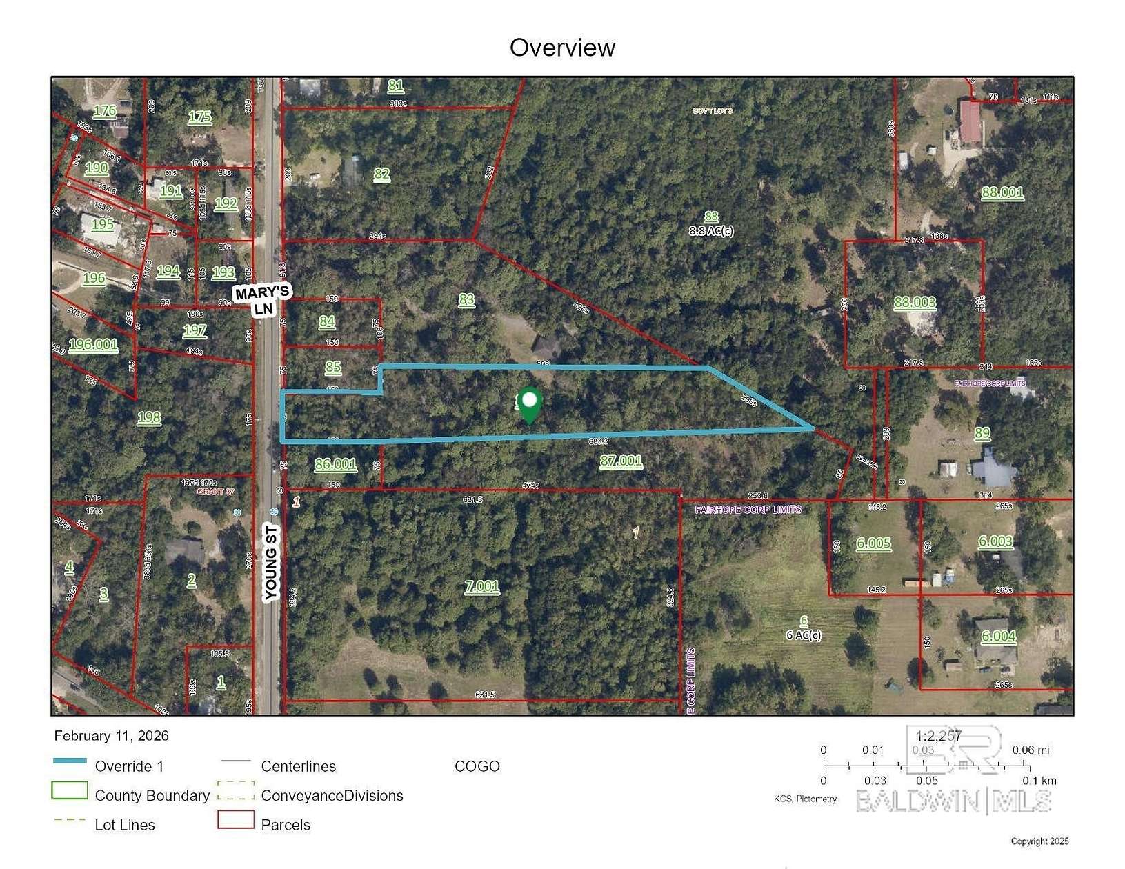 1.76 Acres of Residential Land for Sale in Fairhope, Alabama