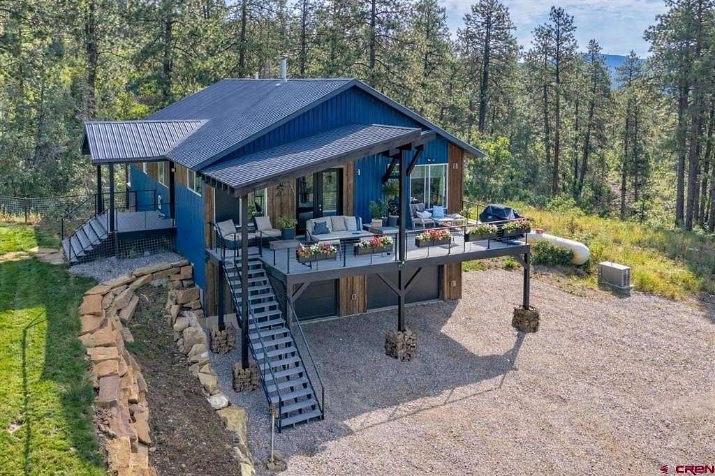 35 Acres of Recreational Land with Home for Sale in Durango, Colorado