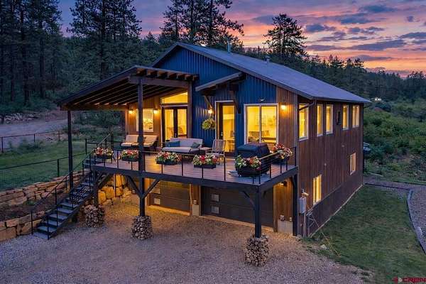 35 Acres of Recreational Land with Home for Sale in Durango, Colorado