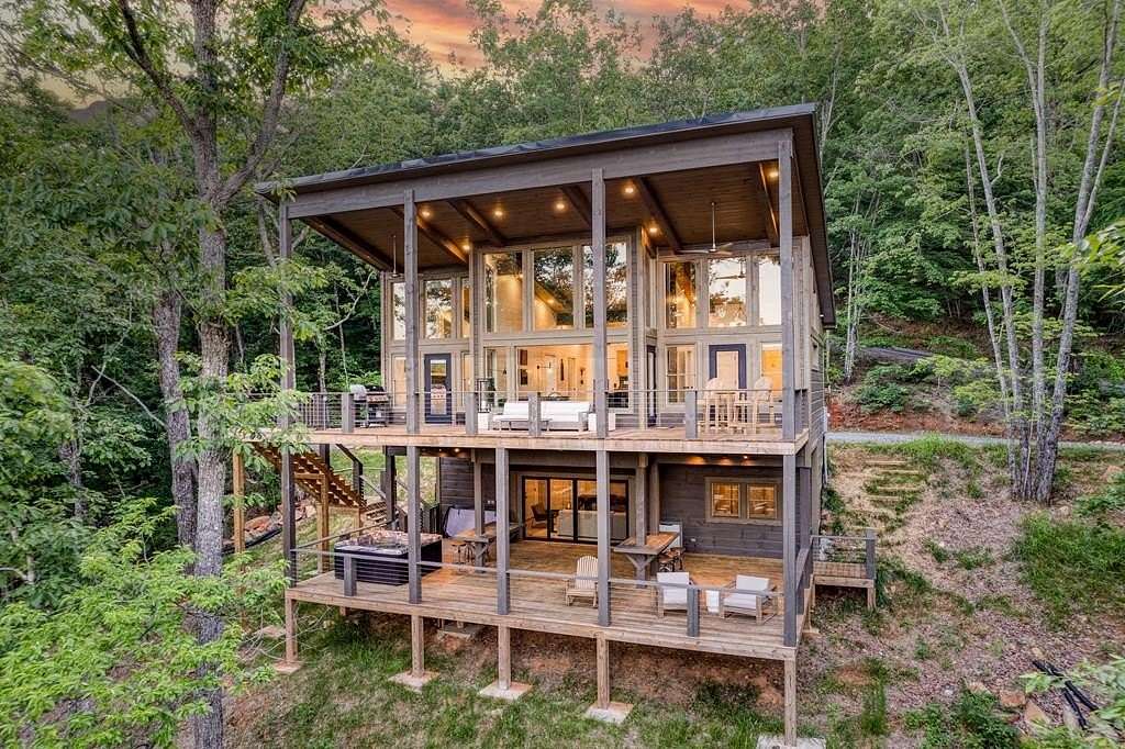 3 Acres of Land with Home for Sale in Blue Ridge, Georgia