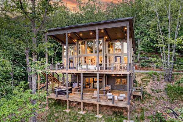 3 Acres of Land with Home for Sale in Blue Ridge, Georgia
