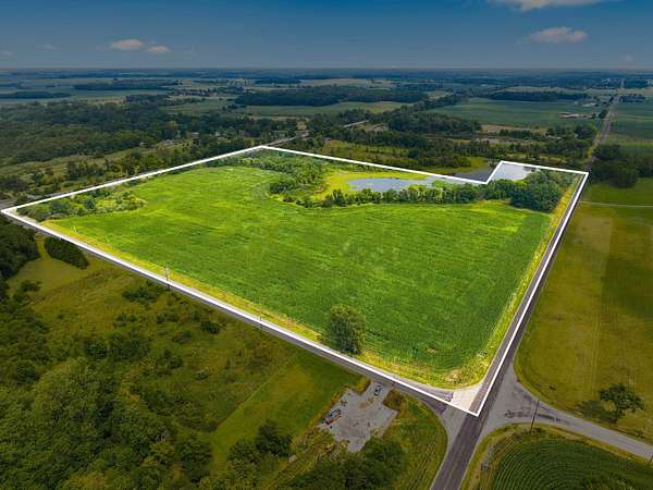 35 Acres of Recreational & Residential Land for Sale in Ashley, Indiana