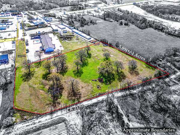 5.89 Acres of Commercial Land for Sale in Canton, Texas
