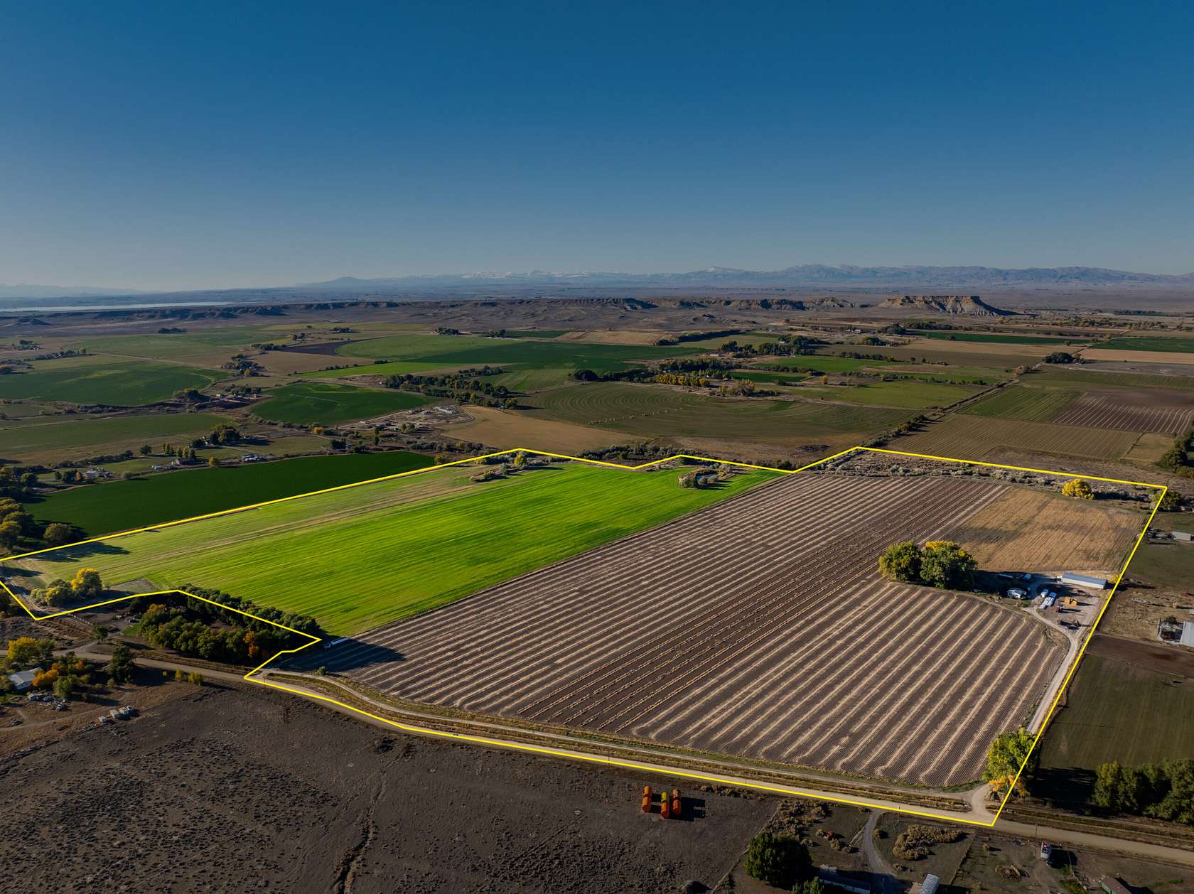 158 Acres of Improved Agricultural Land for Sale in Riverton, Wyoming