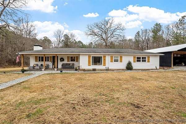 3.85 Acres of Residential Land with Home for Sale in Sanford, North Carolina