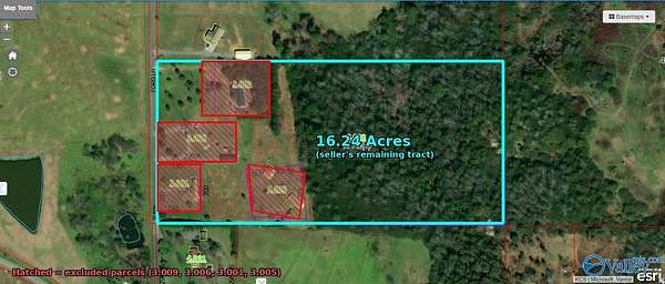16.2 Acres of Land for Sale in Albertville, Alabama