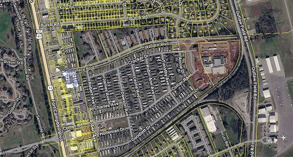 0.77 Acres of Commercial Land for Sale in Clarksville, Tennessee