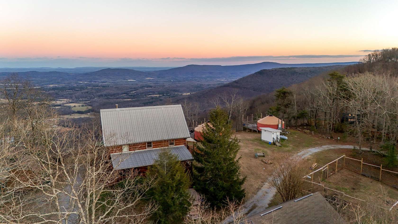 17.4 Acres of Land with Home for Sale in Rising Fawn, Georgia