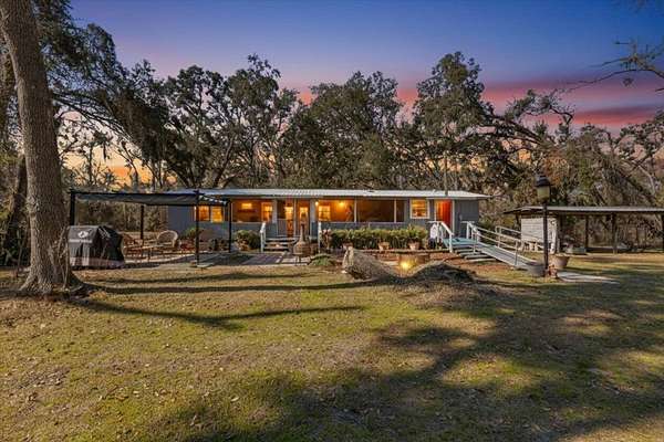 20 Acres of Land with Home for Sale in Pinetta, Florida