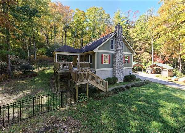 5.1 Acres of Land with Home for Sale in Cashiers, North Carolina