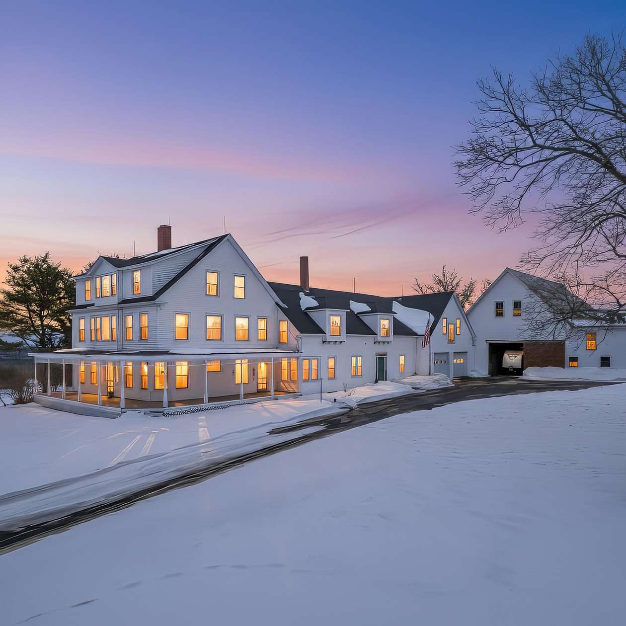 2.5 Acres of Residential Land with Home for Sale in Turner, Maine