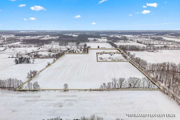 27.5 Acres of Agricultural Land for Sale in Concord, Michigan