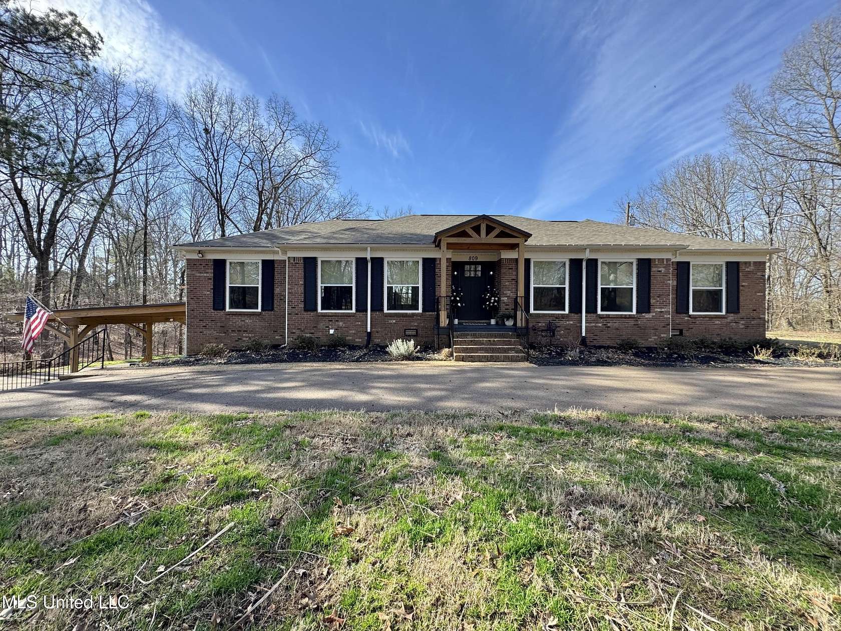 3 Acres of Land with Home for Sale in Hernando, Mississippi