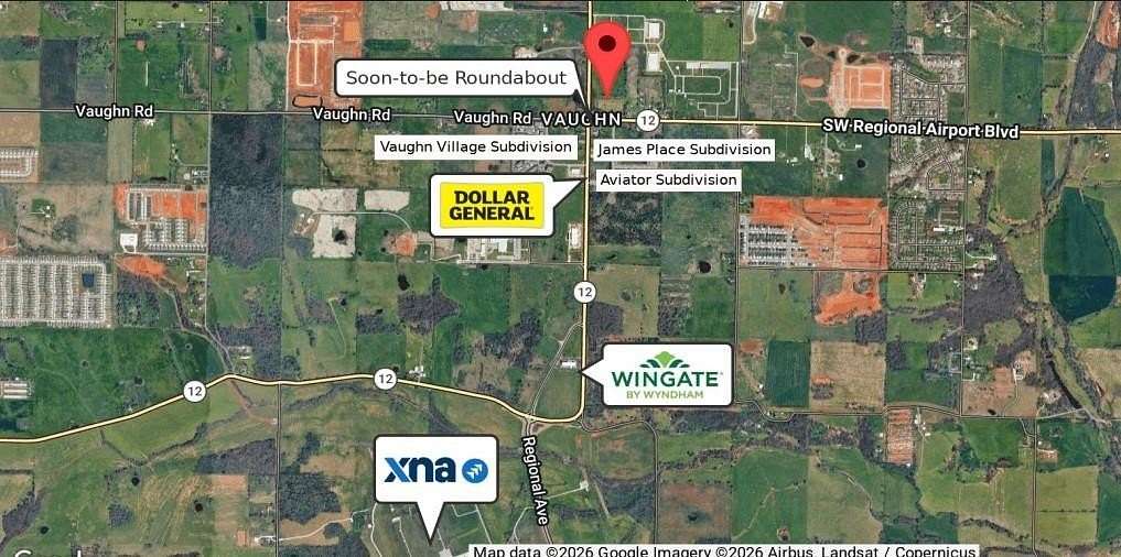 5.8 Acres of Commercial Land for Sale in Bentonville, Arkansas