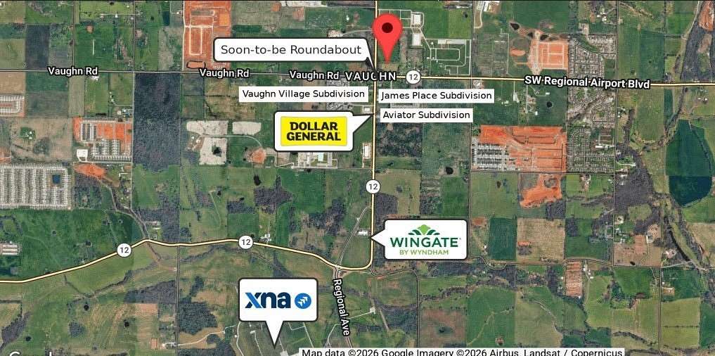 5.8 Acres of Commercial Land for Sale in Bentonville, Arkansas