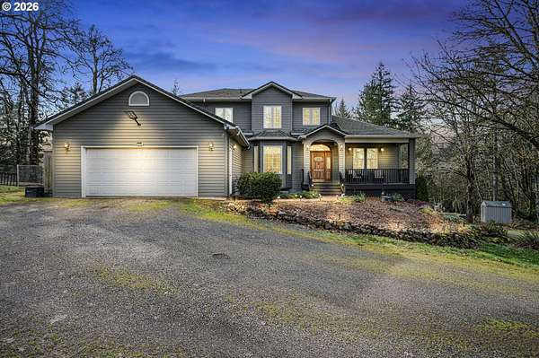 6.65 Acres of Residential Land with Home for Sale in Brownsville, Oregon