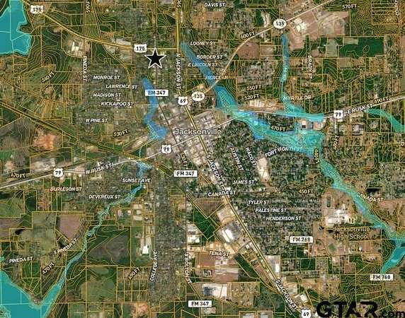0.13 Acres of Land for Sale in Jacksonville, Texas